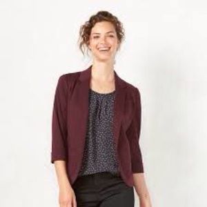 Lauren Conrad Maroon Blazer
